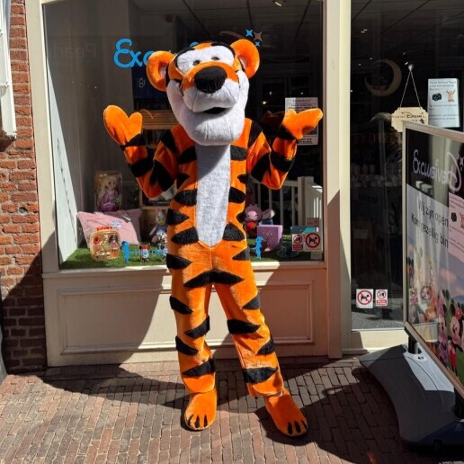Character/Mascott Hoevelaken  (NL) Tigger from *Winnie the Pooh* Comes to Visit