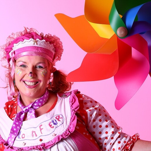 Clown Arnhem  (NL) Clown Fleur,brightens up every children's party!