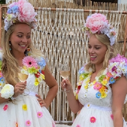 Ibiza flower girls