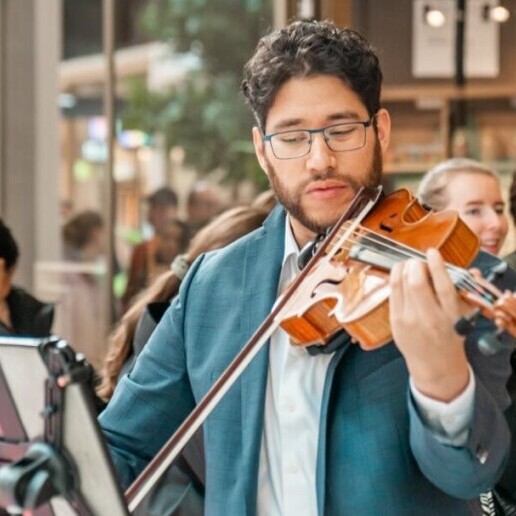 Violinist Maastricht  (NL) Music with violin - Violinist Daniel Rivera