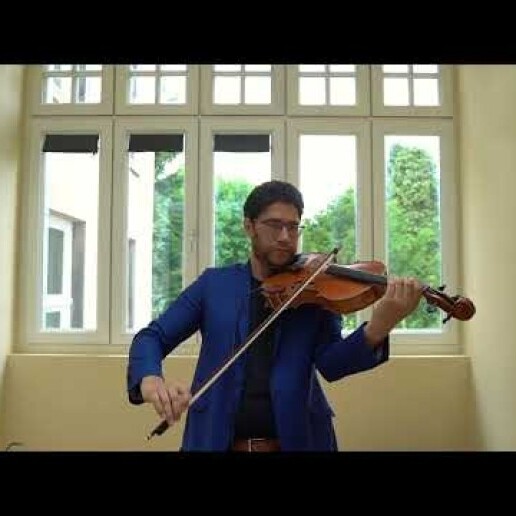 Muziek met viool - Violist Daniel Rivera