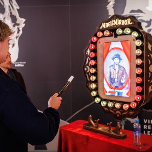 Sports/games Leiden  (NL) Magic Mirror: live AI