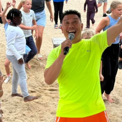 Kindervoorstelling Tilburg  (NL) Sport-Discoshow