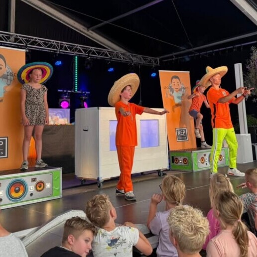 Kids show Tilburg  (NL) Sports Disco Show