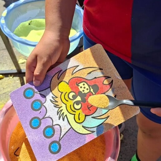 Trainer/Workshop Enschede  (NL) Creazand - Zandtekeningen voor kinderen