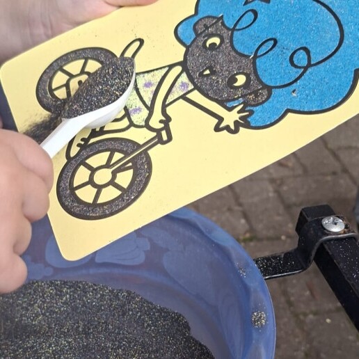 Trainer/Workshop Enschede  (NL) Creazand - Zandtekeningen voor kinderen