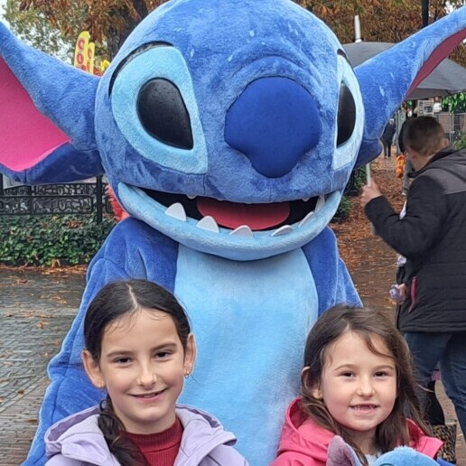 Character/Mascott Enschede  (NL) Meet & Greet / Stitch mascot with decor
