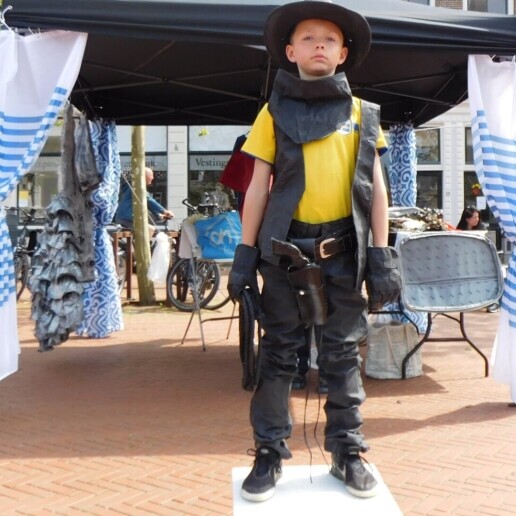 Kindervoorstelling Enschede  (NL) Workshop levend standbeeld voor kinderen