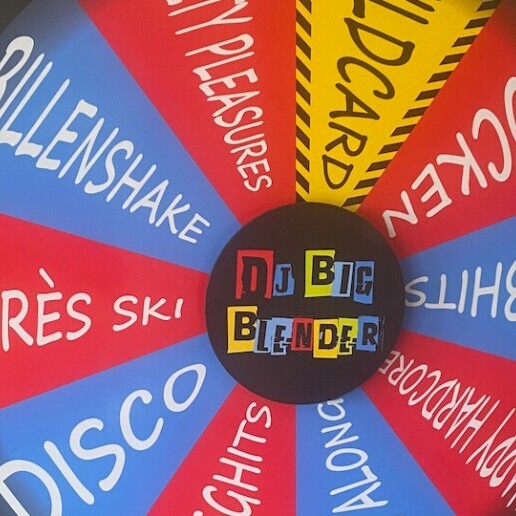 DJ Zwolle  (NL) Blender Style: interactive feestrad+DJ