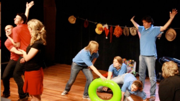 Workshop Theatersport van Jasper