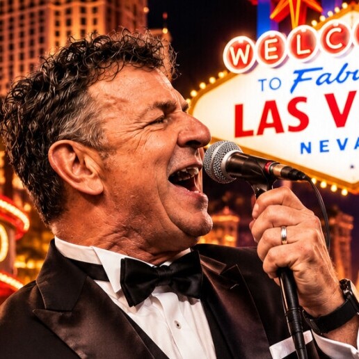 Zanger Waalwijk  (NL) Casino Act Martin Stone 'Hey Las Vegas'