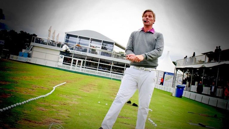 Golftrickshow met Golfclinic