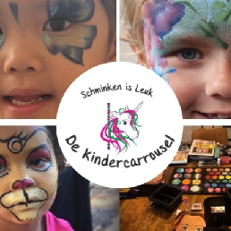 Schminker Voorthuizen  (NL) Schminken is leuk De Kindercarrousel