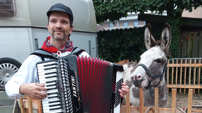 Gezellige herkenbare accordeonmuziek