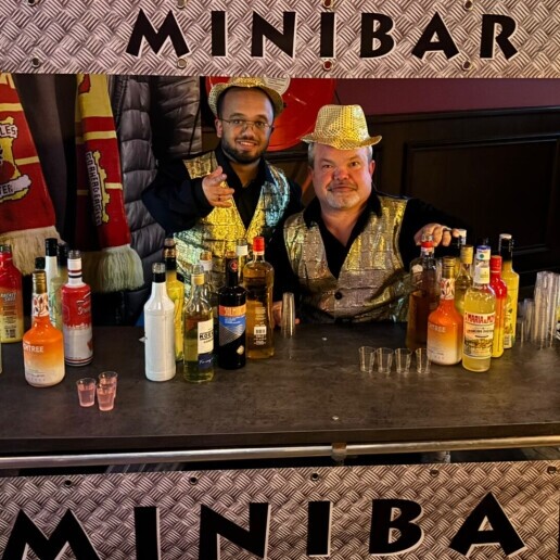 Cocktails Veldhoven  (NL) Double Mini Bar with 2 Mini Bartenders