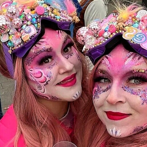 Make-up artist Eindhoven  (NL) Carnival face paint & glitter