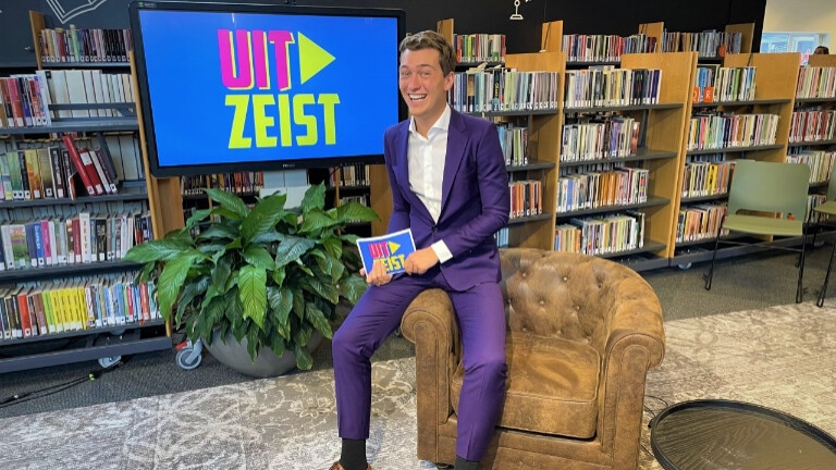 Dagvoorzitter/Presentator Daan Warnas