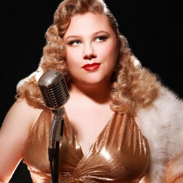 Singer (female) Sappemeer  (NL) Vintage Glamour singer Miss Helena