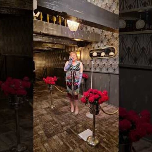 One Woman Glamour Dinner Show