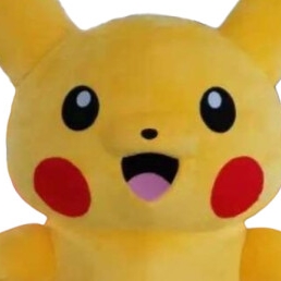 Flitsende Pikachu - Pikachu mascotte