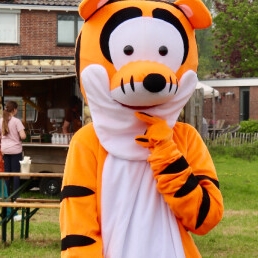 Karakter/Verkleed Beesd  (NL) Mascotte Tijger/Tijgertje - loopact