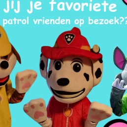 Character/Mascott Beesd  (NL) Paw Patrol - Rubble, Marshall & Rocky