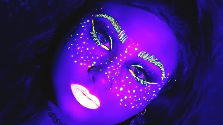 Glow-in-the-dark Facepaint Volwassenen