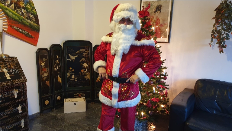 Visit from Santa Claus