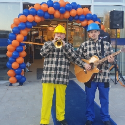 Band Leersum  (NL) Bouwvakkers Muziek - duo