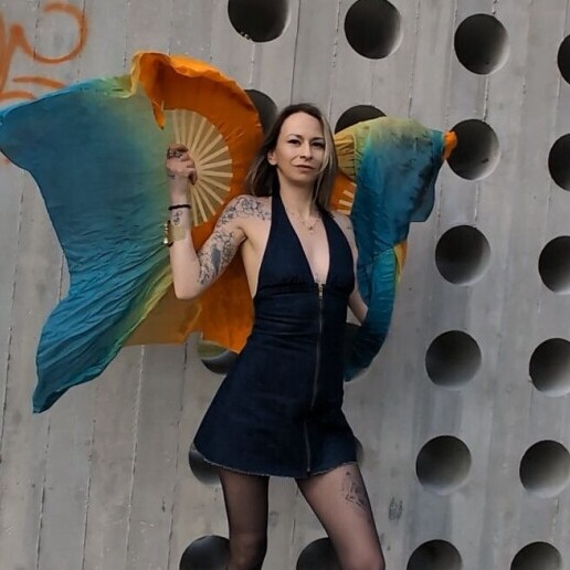 راقص 's Gravenhage  (NL) Silk Performance