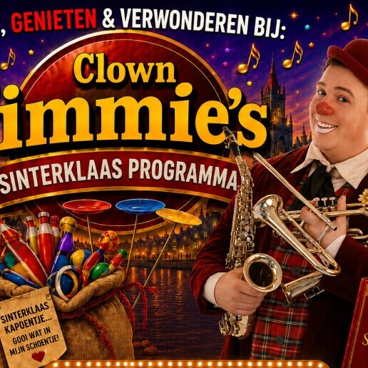 Kindervoorstelling Someren  (NL) Jimmie's Sinterklaas Show!