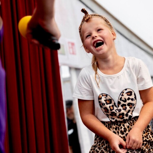Kindervoorstelling Arnhem  (NL) Kindershow Lachen Geblazen