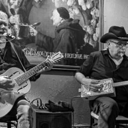 Blues duo  Gumbo & The Monk 