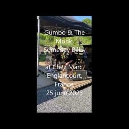 Blues duo  Gumbo & The Monk 