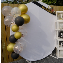 Party Backdrop/Displaystandaard te huur