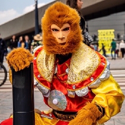 Character/Mascott Rotterdam  (NL) Chinese Monkey King act