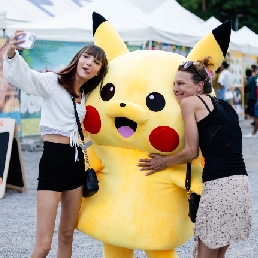 Karakter/Verkleed Rotterdam  (NL) Japanse Pikachu Mascotte