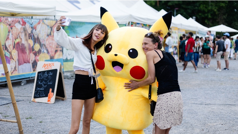 Japanse Pikachu Mascotte