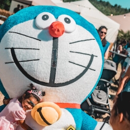 Karakter/Verkleed Rotterdam  (NL) Japanse Doraemon Mascotte