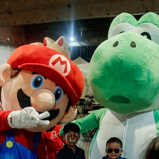Karakter/Verkleed Rotterdam  (NL) Super Mario & Yoshi – Meet & Greet