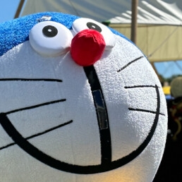 Japanse Doraemon Mascotte