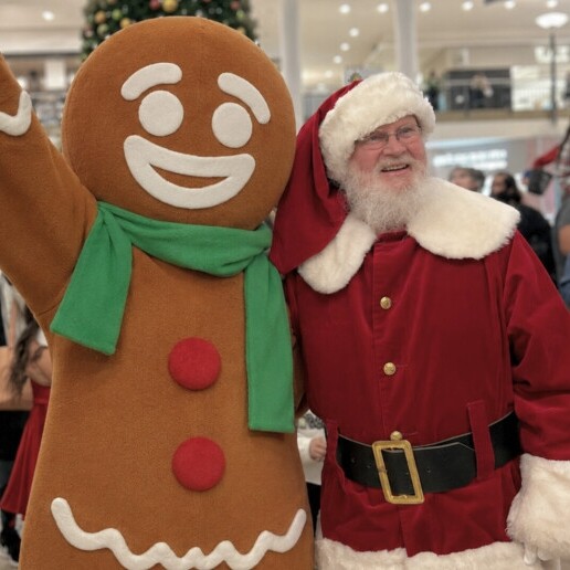 Animatie Rotterdam  (NL) Kerstman & Gingerbread