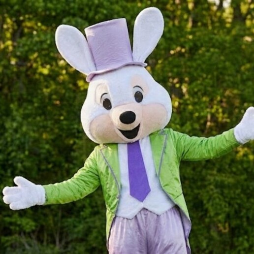 Karakter/Verkleed Rotterdam  (NL) Paashaas | Feestelijke Bunny Mascotte
