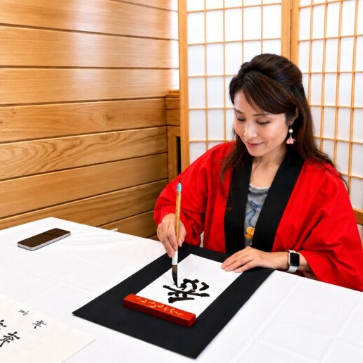 Artist Rotterdam  (NL) Japanse Naam Kalligrafie