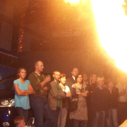 Gipsy Fire Show on Location