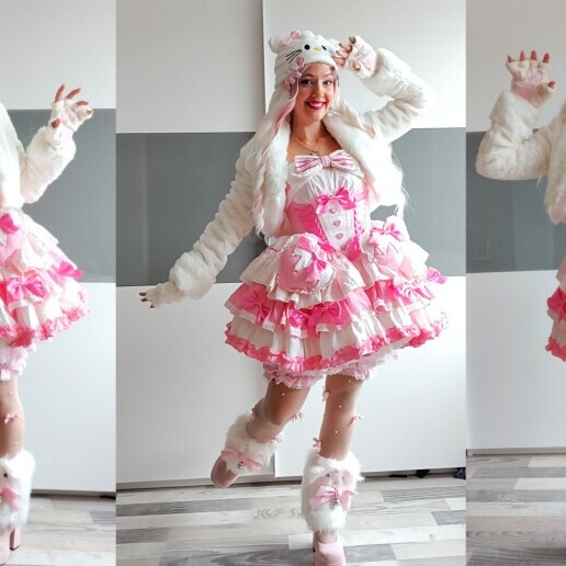 Animatie Oosterhout  (Noord Brabant)(NL) Hello Kitty inspired meisje
