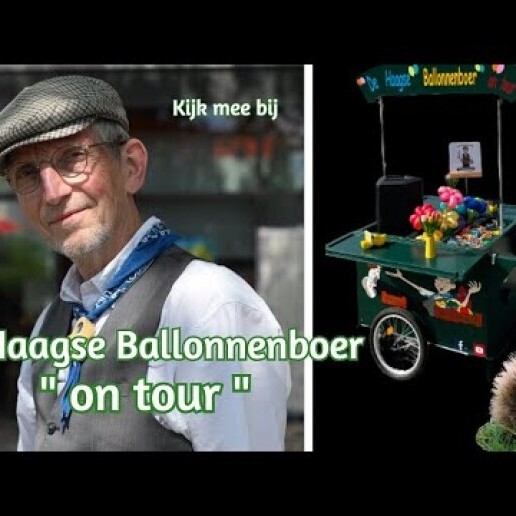 Ballon artiest Asten  (NL) De Haagse Ballonnenboer on toer