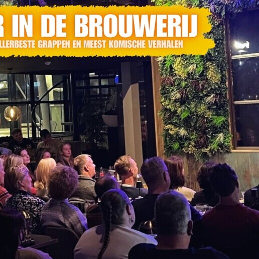 Cabaret Veenendaal  (NL) CHRISTMAS TIP: HUMOR IN THE BREWERY