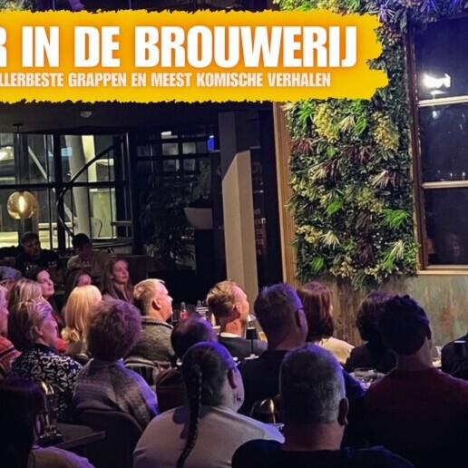Cabaret Veenendaal  (NL) COMEDY SHOW "HUMOR IN THE BREWERY"