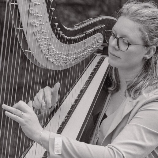 Harpist Oost-souburg  (NL) Bruiloft harpiste Nicki